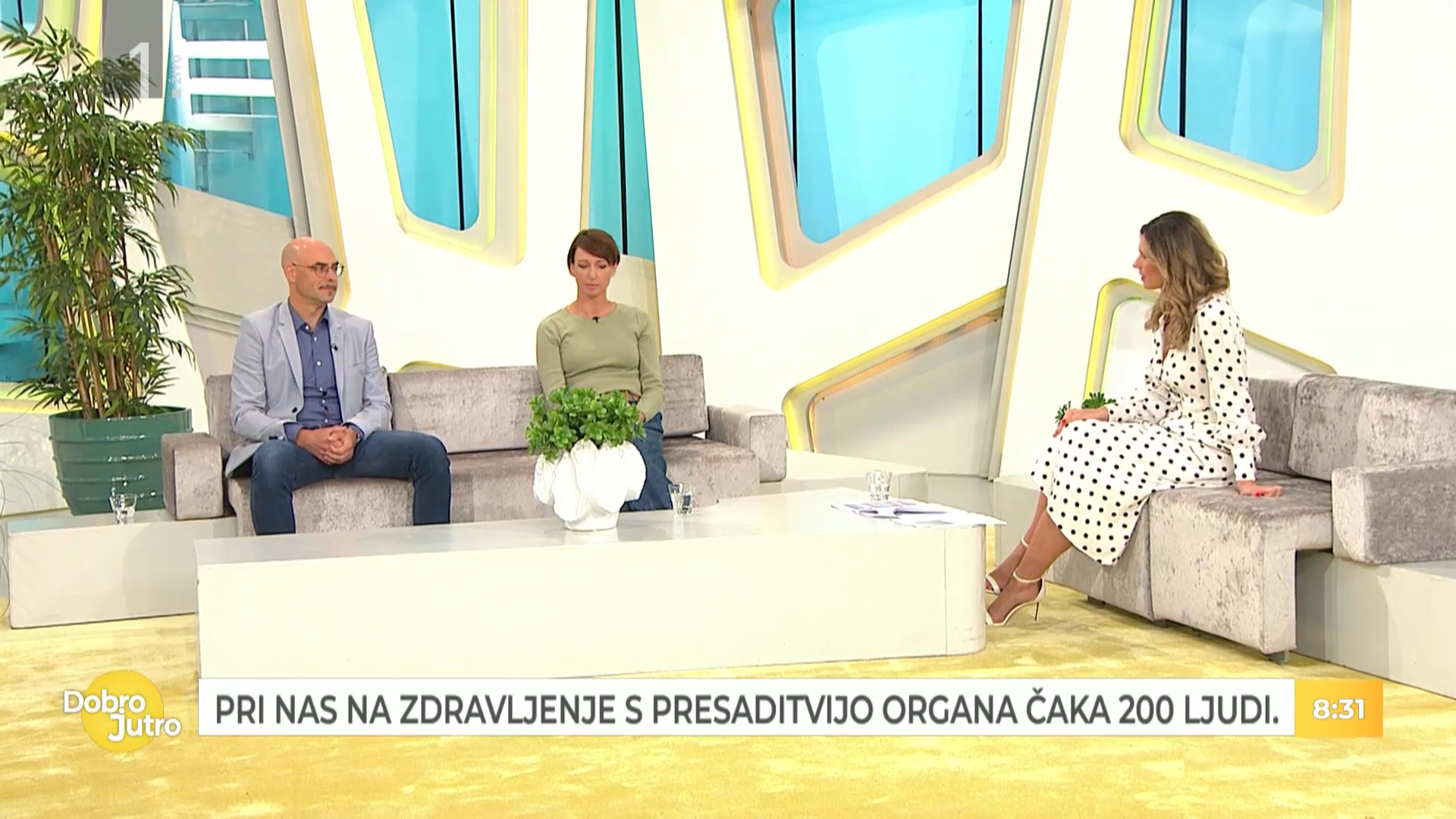 Gostovanje v oddaji Dobro jutro