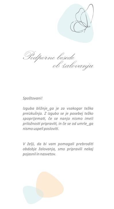 Naslovnica o žalovanju