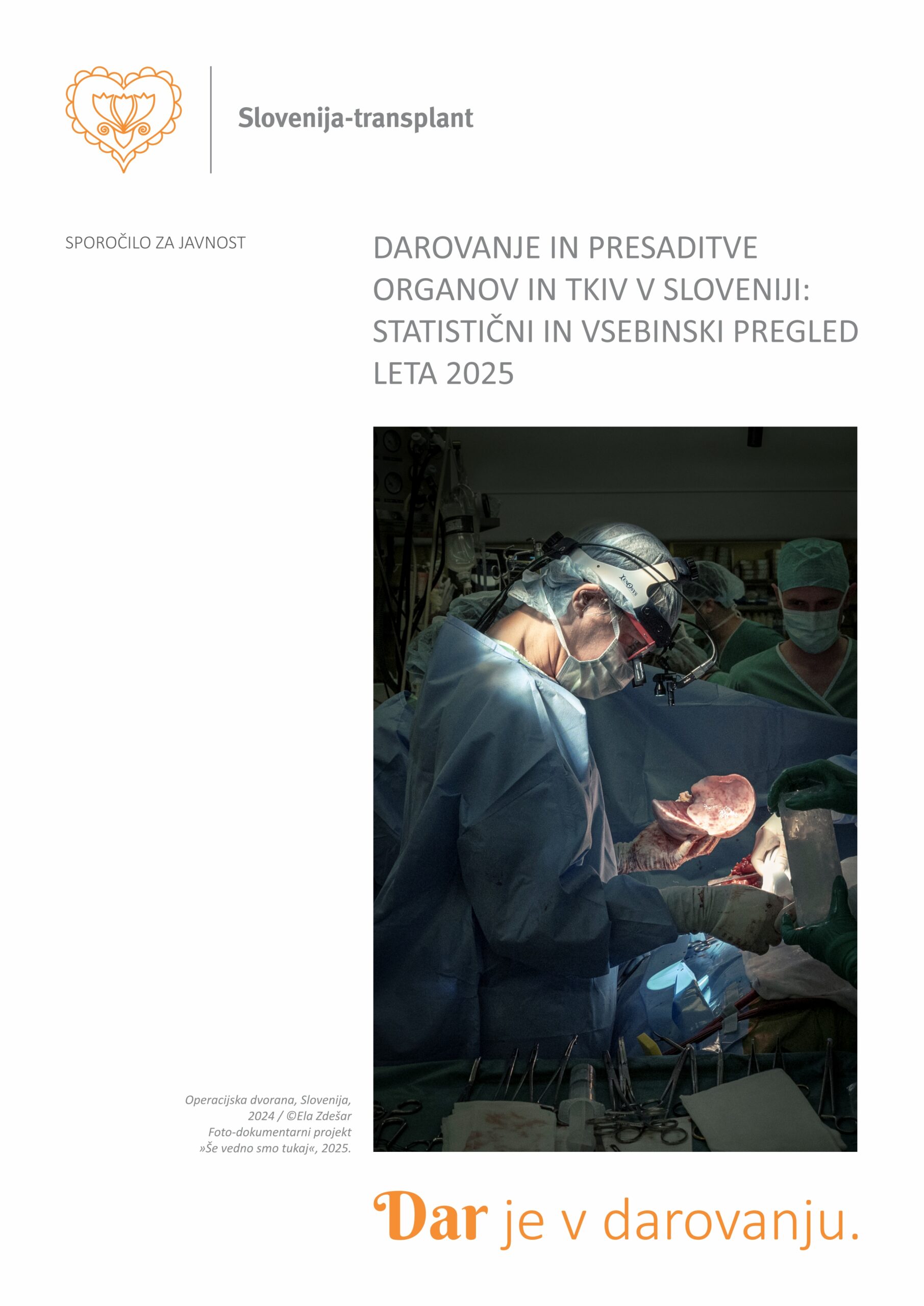 Kratko letno poročilo Slovenija-transplanta